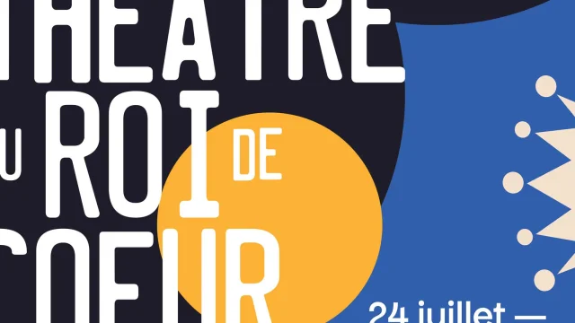 Festival Theatre Roi Coeur Maurens 2025 Visuel