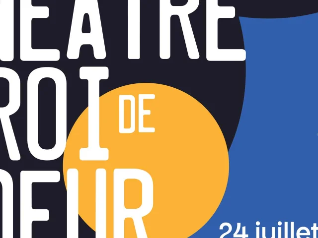 Festival Theatre Roi Coeur Maurens 2025 Visuel