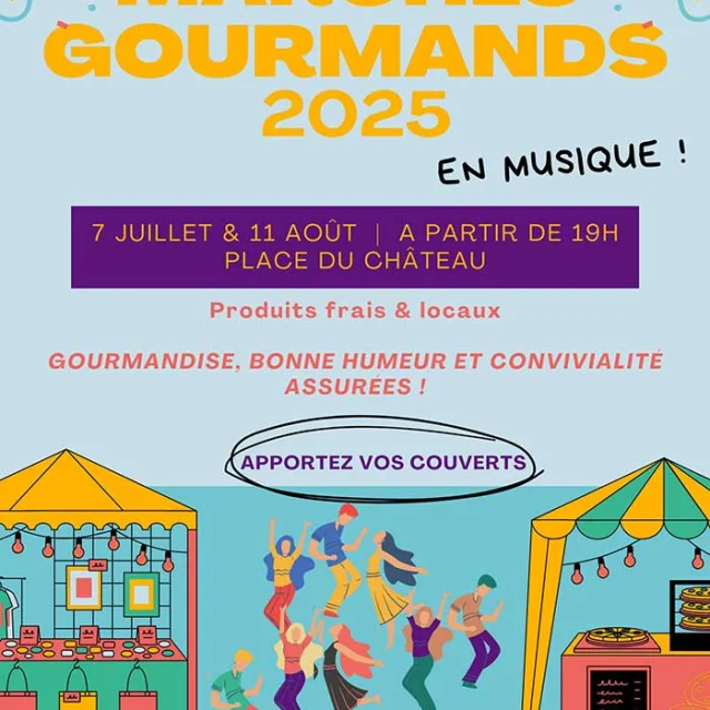 Marché gourmand à Sainte-Alvère