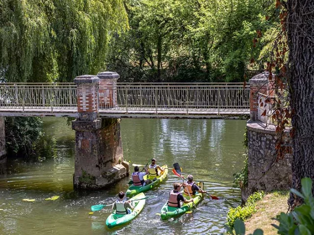 Canoë sur l'Isle