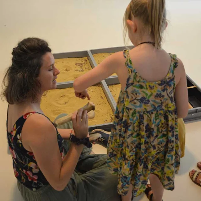 Atelier P'tits archéos au Pôle d'interprétation de la Préhistoire - Les Eyzies