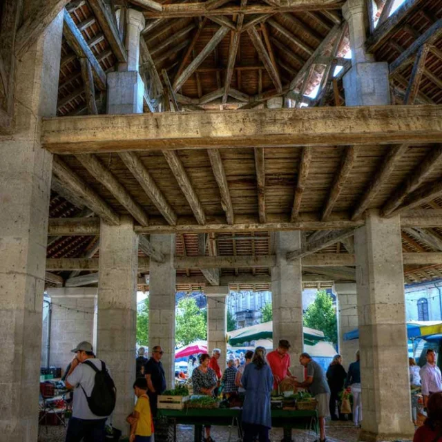 Marché de producteurs à Villamblard