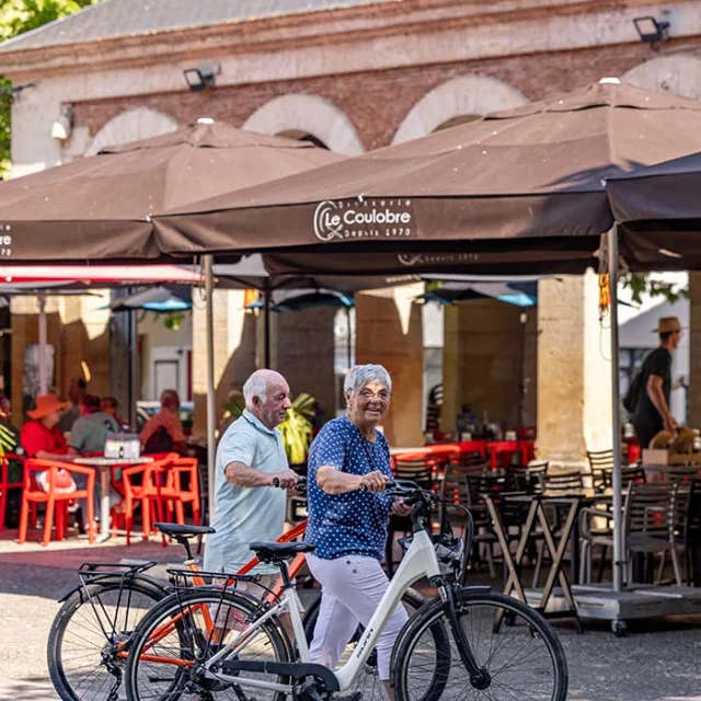 Balade à vélo sur la voie verte V91 entre Couze et Mauzac. Lalinde