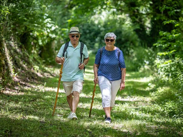 Randonnée sur le chemin d’Amadour de Cadouin à Beaumont