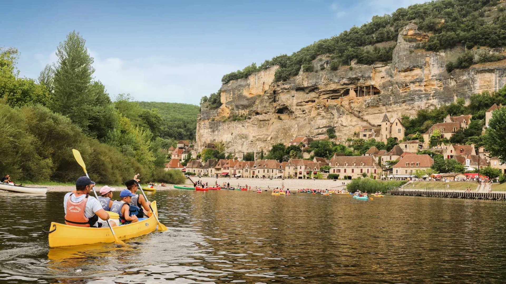 Canoë à La Roque Gageac