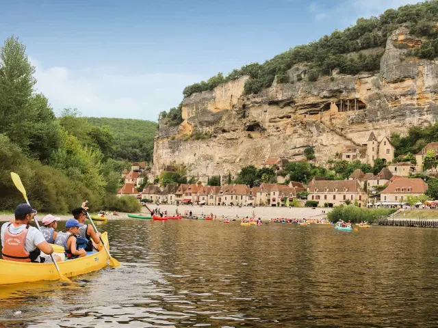 Canoë à La Roque Gageac