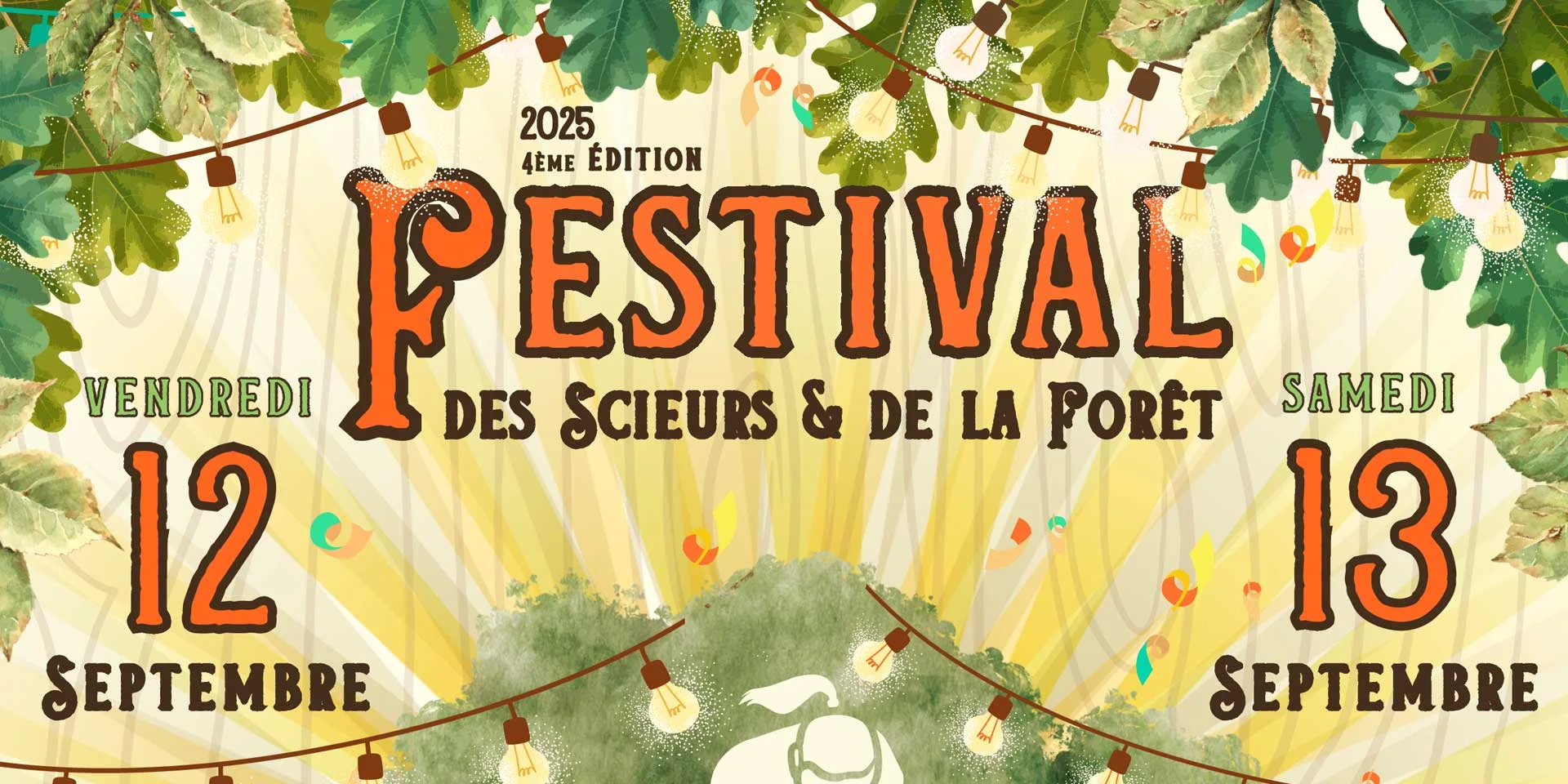 Festival Scieurs Foret Tursac 2025 Visuel