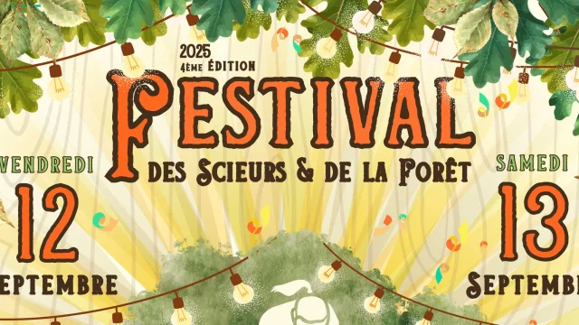 Festival Scieurs Foret Tursac 2025 Visuel
