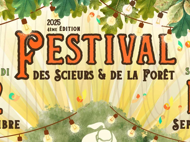 Festival Scieurs Foret Tursac 2025 Visuel