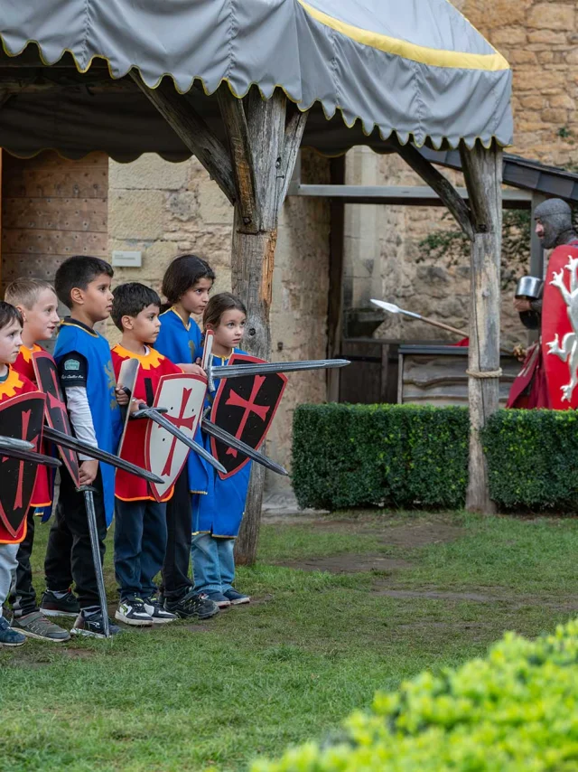 Animation Ecole de Chevalerie - Château de Castelnaud