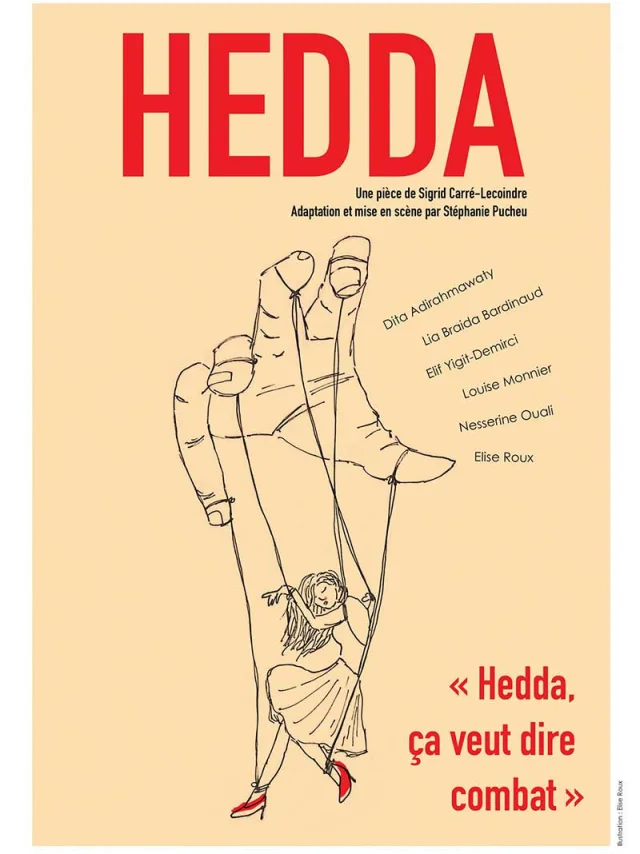 Hedda, pièce de Sigrid Carré-Lecoindre - Cie FAMMM