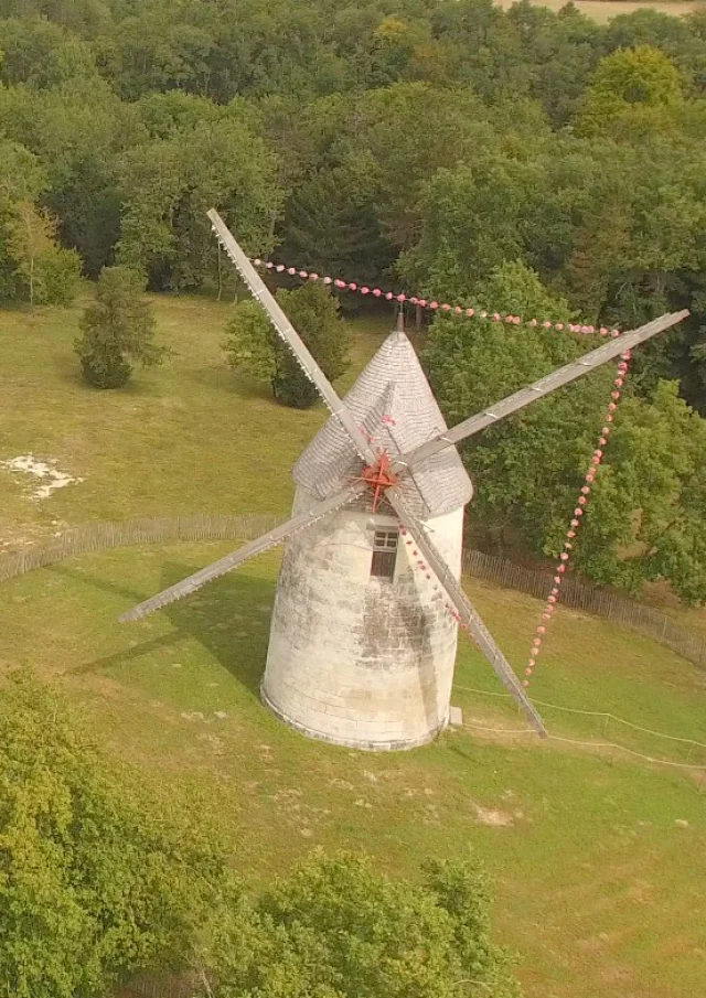 Moulin Des Terres Blanches Aerienne5 Oti Pays Riberacois