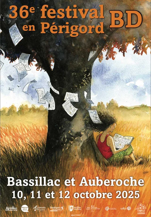 Festival Bande Dessinee Bassillac 2025 Affiche