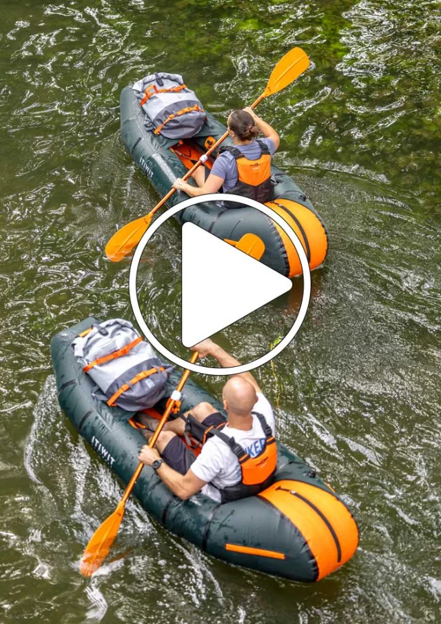 Packraft sur la Dronne