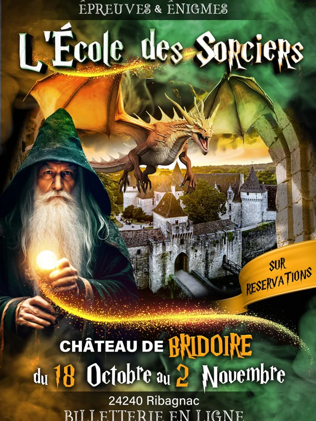 Vacances Toussaint Bridoire 2025 Affiche