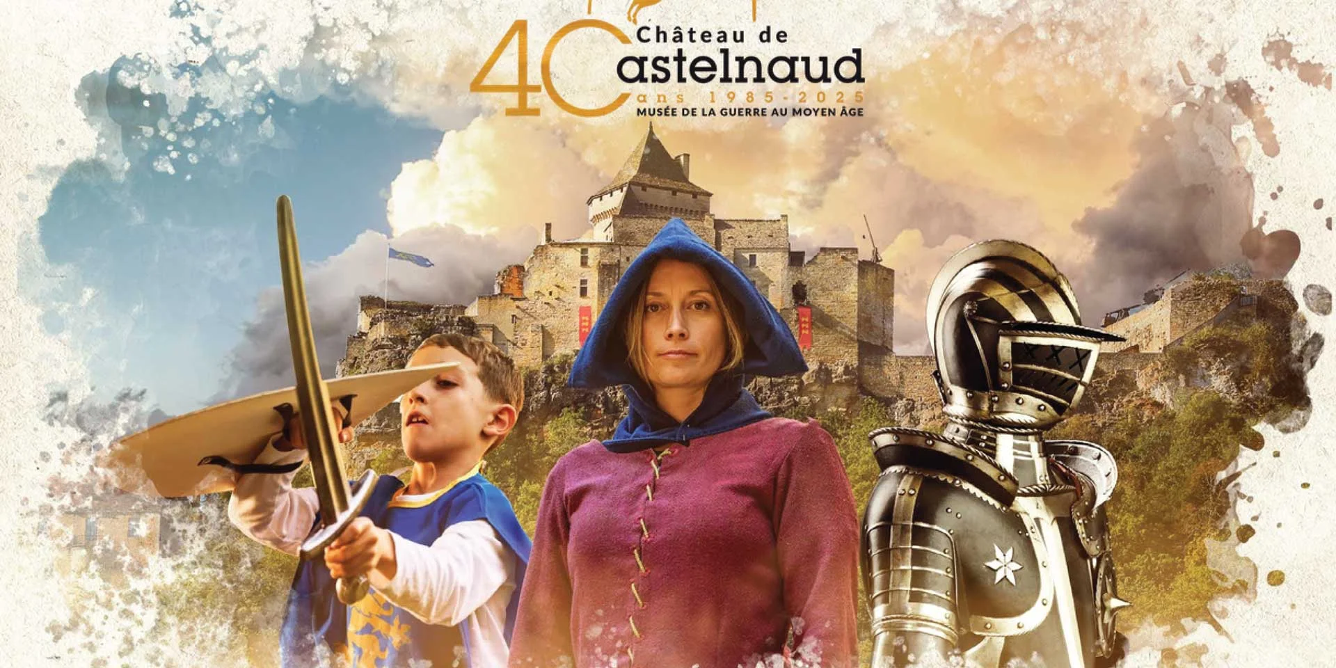 Vacances Toussaint Castelnaud 2025 Visuel