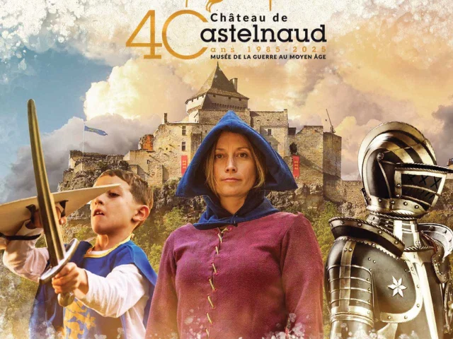 Vacances Toussaint Castelnaud 2025 Visuel