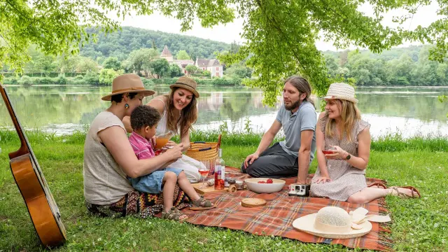 Pique-nique à Lalinde