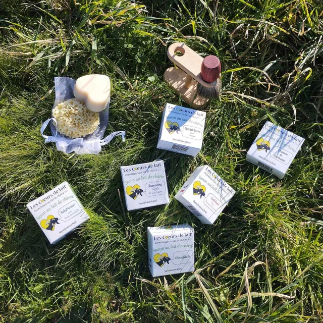les Cœurs de Lait - Cosmétiques au lait de chèvre à Busseroles