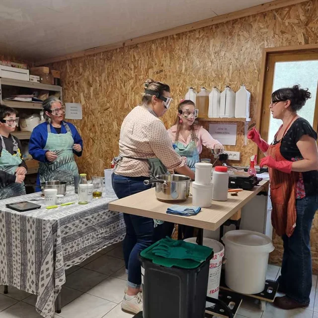 l’Atelier de Bélène, artisan savonnière à Saint-Paul la Roche