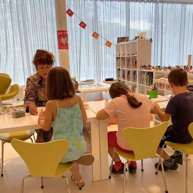 Jeu Dans ma vallée il y a au Pôle d'interprétation de la Préhistoire