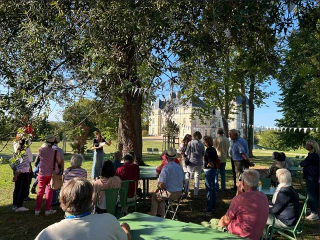 Visite commentée au Château de Fayolle à Tocane Saint-Apre