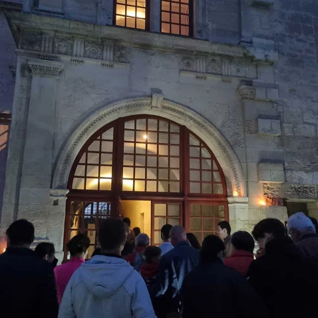 Visite nocturne au Château de Bourdeilles