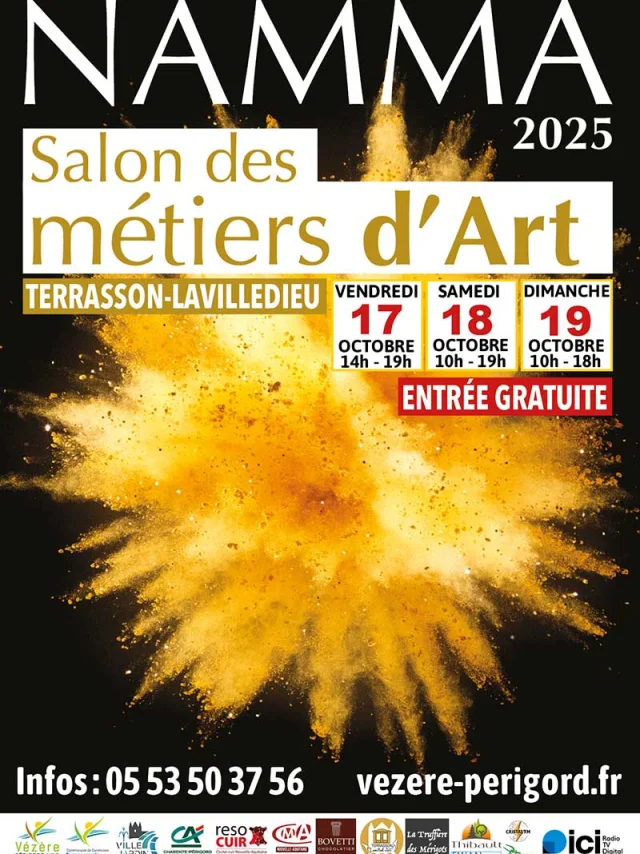 5ᵉ édition du NAMMA - Salon des Métiers d’Art à Terrasson-Lavilledieu