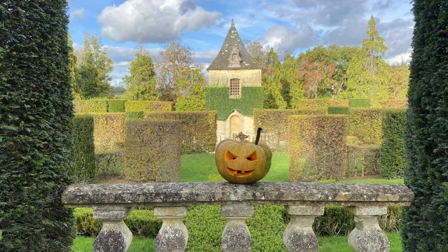 Halloween aux Jardins d'Eyrignac à Salignac-Eyvigues