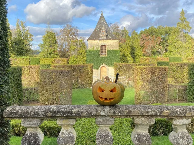 Halloween aux Jardins d'Eyrignac à Salignac-Eyvigues