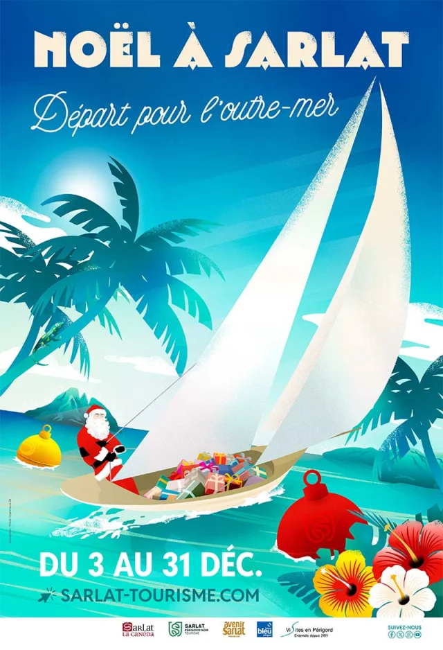 Affiche Noel Sarlat 2025