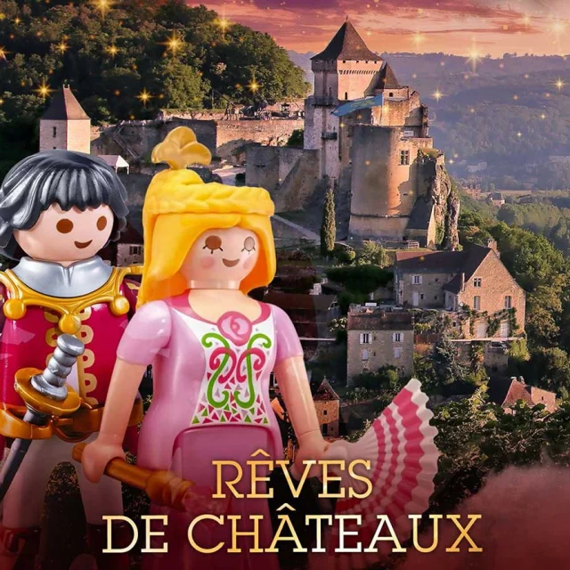 Nouvelle exposition Playmobil® au Château de Castelnaud