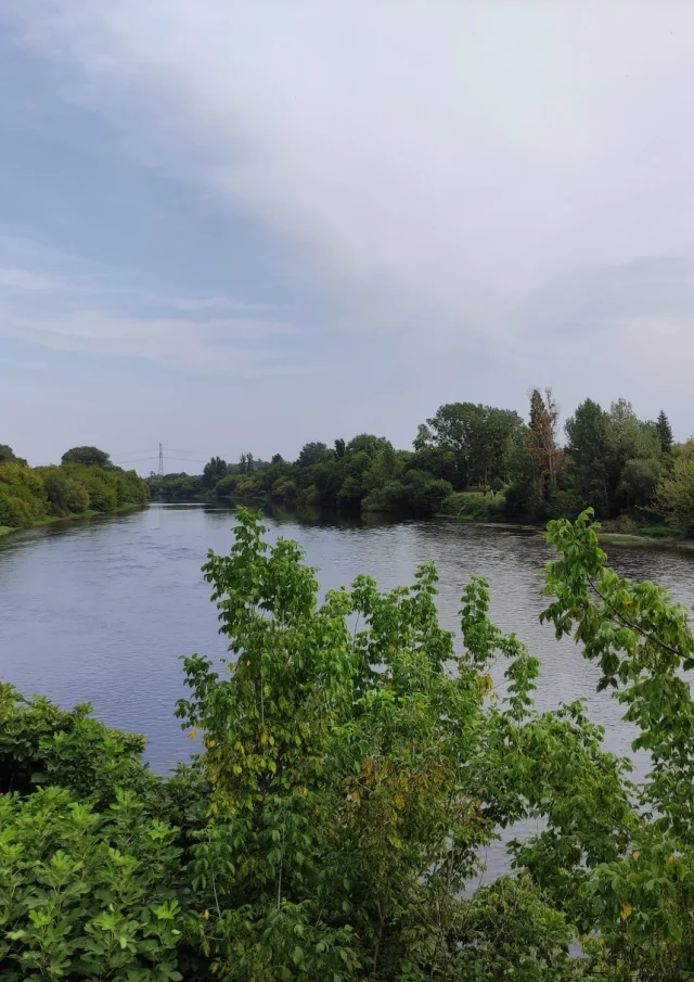 Arrivee Veloroute Sur La Dordogne 1