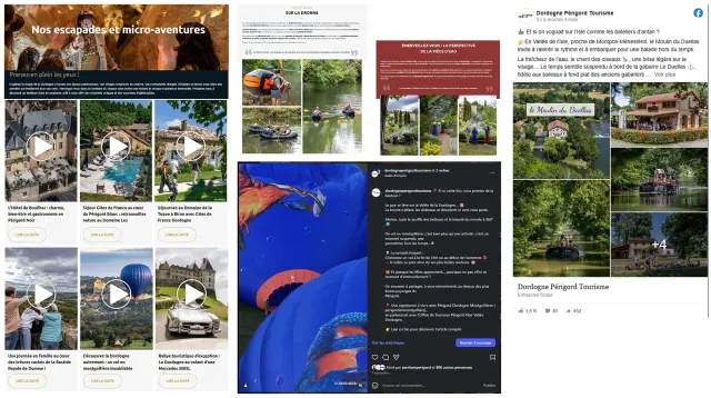 Production de contenus CDT Dordogne