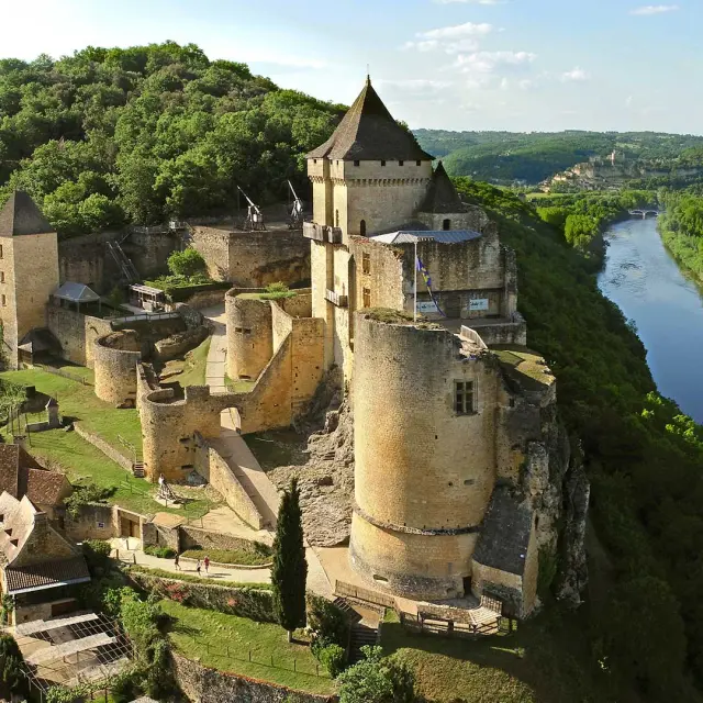 Château de Castelnaud et Vallée de la Dordogne
