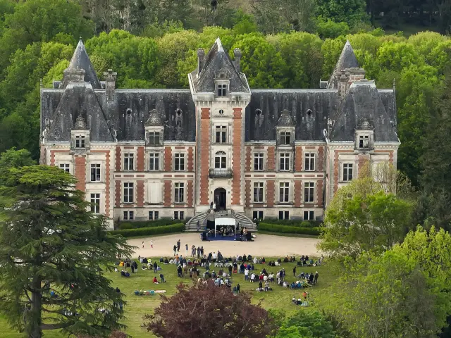 CDT 24 - Château de Puycharnaud - Châteaux en fête Dordogne 2022