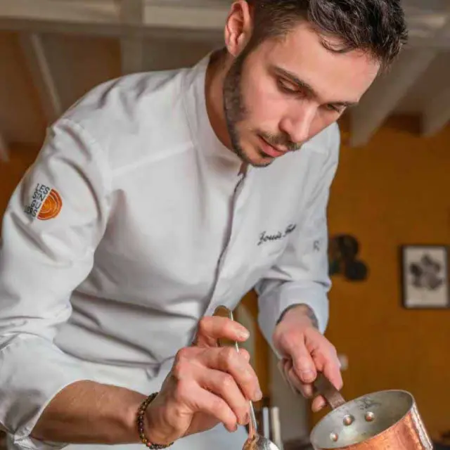 Louis Festa, chef du restaurant Les Singuliers à Saint-Astier