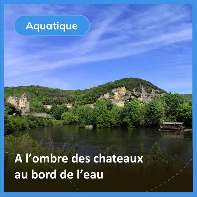 A Lombre Des Chateaux Au Bord De Leau