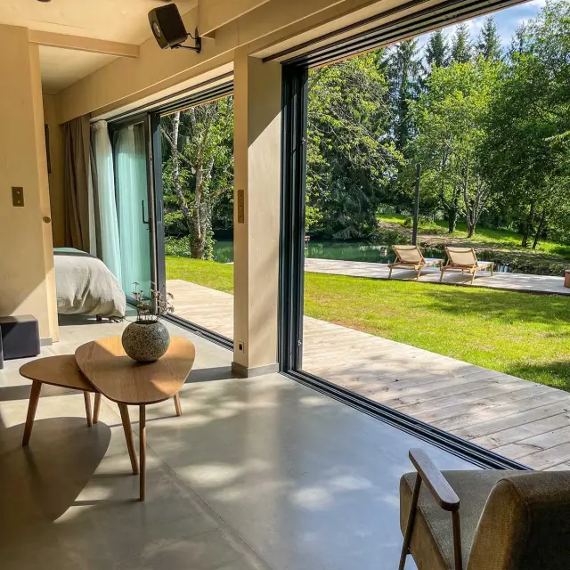 Home chic dans les près à Angoisse