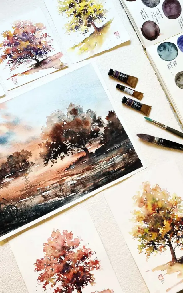 Aurélie Gallais - Aquarelle