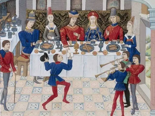 Exposition A table au Moyen-Âge - Château de Biron