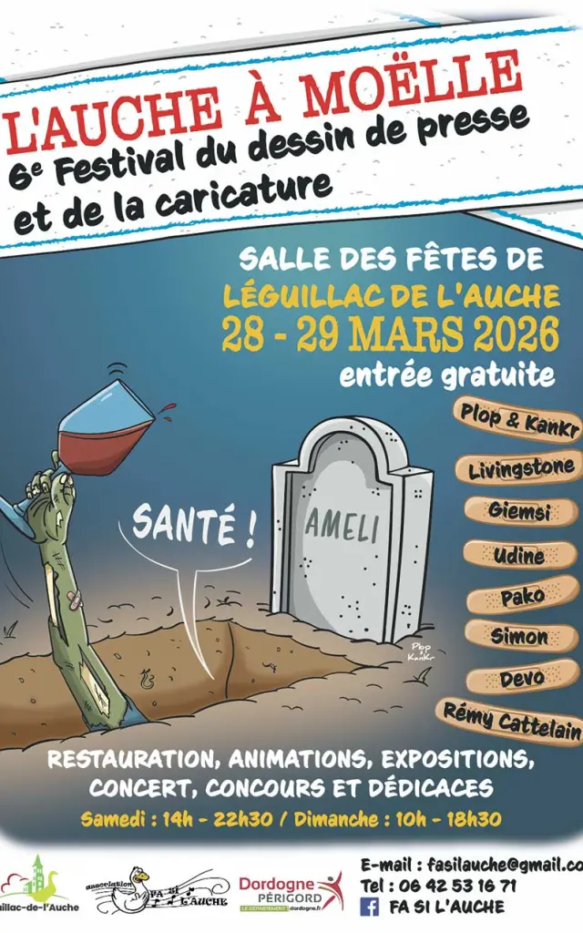 Festival Dessin Presse Caricature Affiche 2026