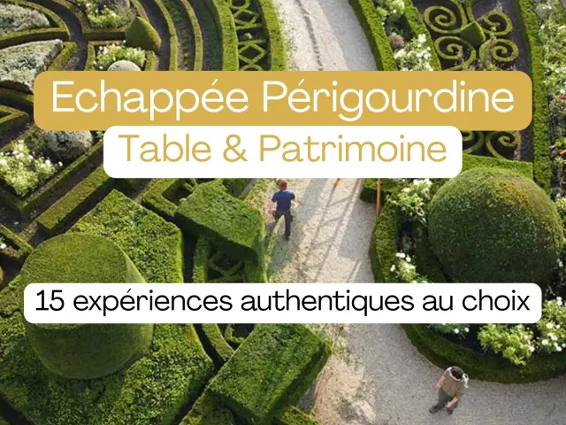 Coffret cadeau Echappée Périgourdine - Table et Patrimoine