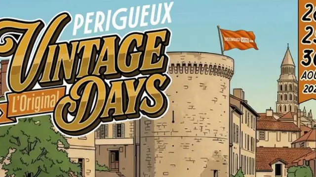 Perigueux Vintage Days 2026 Visuel