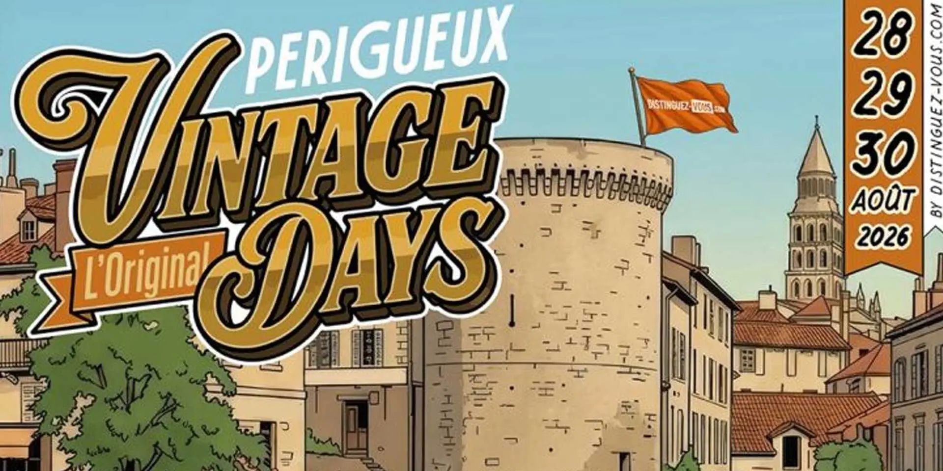 Perigueux Vintage Days 2026 Visuel