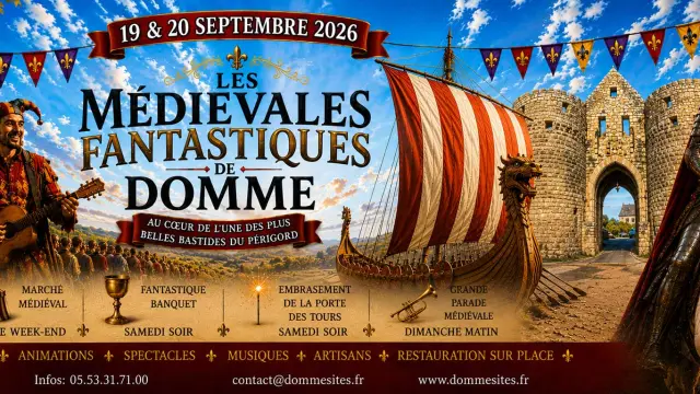 Médiévales fantastiques de Domme 2026