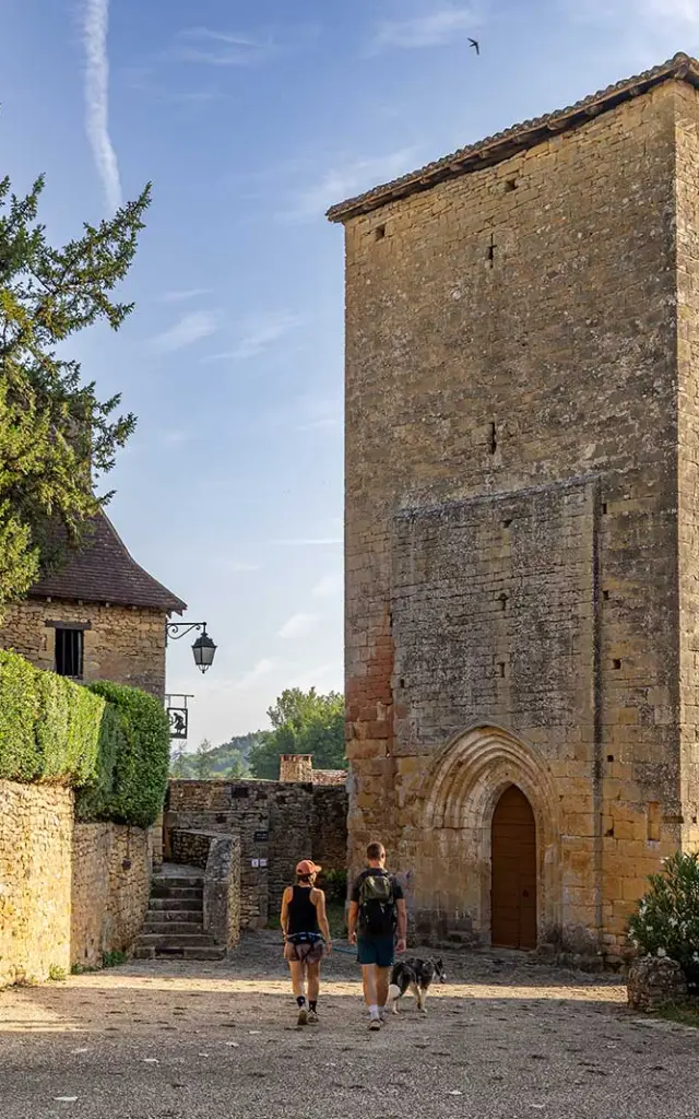 Chemin d'Amadour en Dordogne. Etape Le Buisson de Cadouin - Belvès