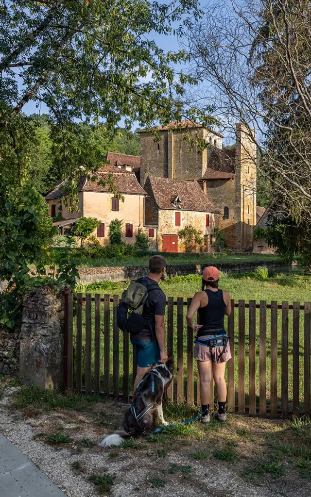 Chemin d'Amadour en Dordogne. Etape Le Buisson de Cadouin - Belvès