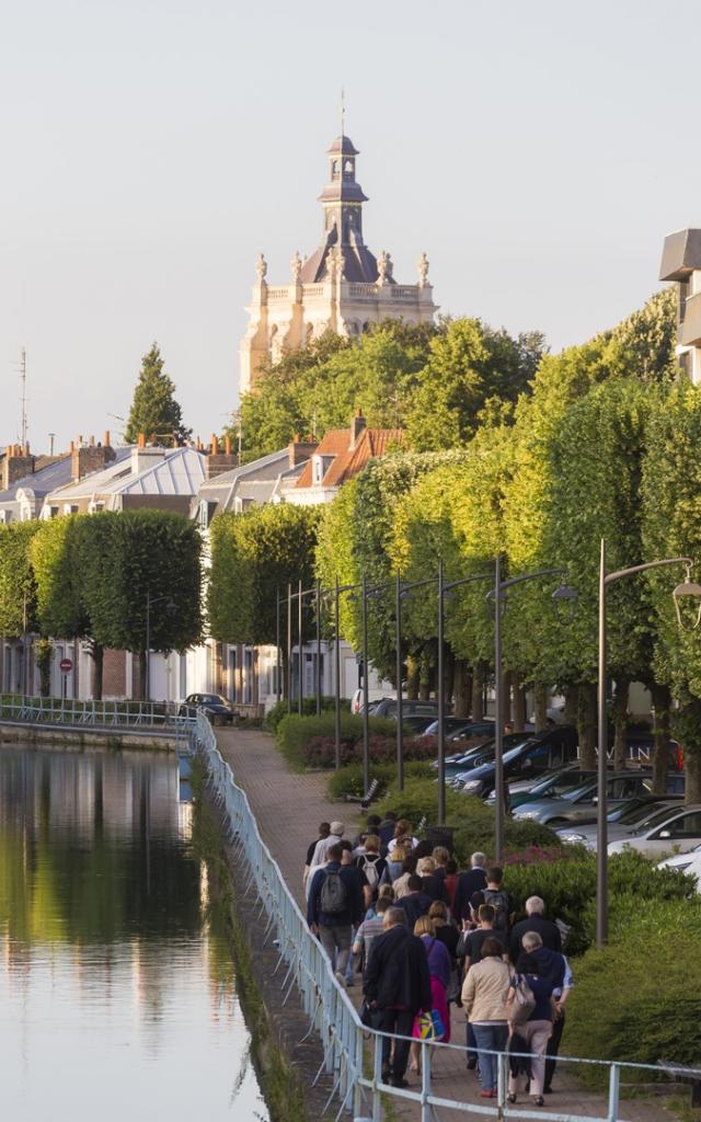 Visite Douai Collegiale Saint Pierre Vue Ville Nord France (c) Ad Langlet