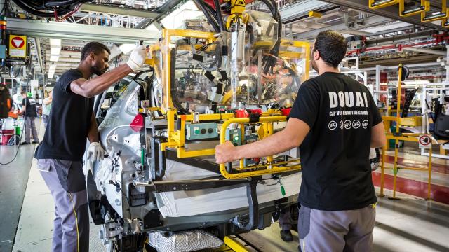 Usine Renault Douai Georges Besse Cuincy Douaisis Nord France